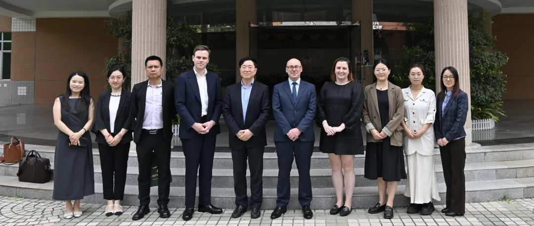 International Exchange | Delegation Led by Dr. Timothy Kendall, Consul-Genera...